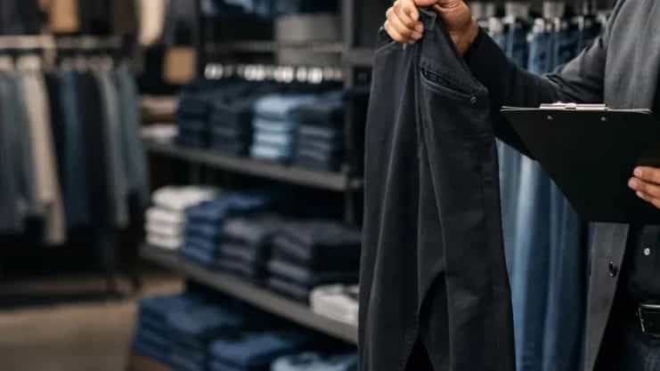 Tahran'da Pars Jeans ve LP marka pantolonların toptan dağıtımı